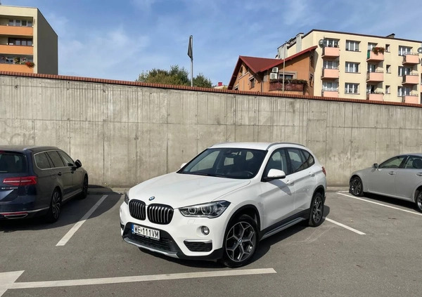BMW X1 cena 114899 przebieg: 61757, rok produkcji 2019 z Kłobuck małe 596